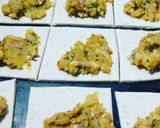 A picture of step 4 of Potato pattice.