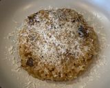 A picture of step 9 of Porcini risotto.