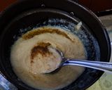 A picture of step 3 of Methi Matar Malai.