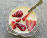 Foto del paso 1 de la receta: Fresas con leche
