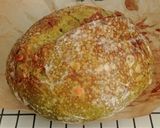 Foto langkah ke 22 dari resep Pandan Jinten Hitam Italian Herbs Cheese Sourdough Bread (Oven Tangkring).