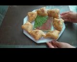 A picture of step 9 of Multigrain stuffed samosa.