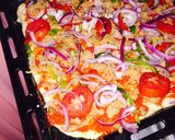 A picture of step 6 of Homemade pizza 🍕.