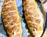 A picture of step 6 of Braided chicken bread.