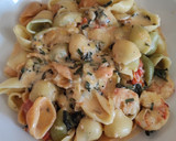 Foto del paso 6 de la receta: Pasta con gambón medio improvisada 🦐
