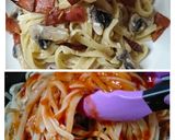Foto langkah ke 3 dari resep Pasta Fettuccine Homemade.