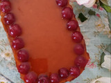 کیک یخچالی ژله ای با بیسکوییت ساقه طلایی🍪🍩🍭