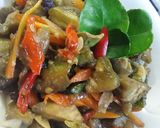 Foto langkah ke 8 dari resep Tumis Terong Ijo Wortel.