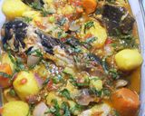 A picture of step 7 of Cat fish pepper soup with veggies.
