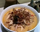 Foto langkah ke 5 dari resep Tumis Cumi Kuah Santan.