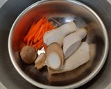 涼拌素雞絲（杏鮑菇）的食譜步驟2照片