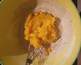 Foto del paso 1 de la receta: Pan de calabaza con arándanos y nueces