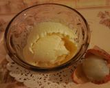 A picture of step 8 of Lychee Ice Cream (no egg, without ice cream maker).