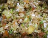 A picture of step 10 of Chana Salsa Chaat.