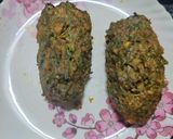 A picture of step 5 of Kothambir vadi (Maharashtrian recipe).
