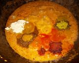A picture of step 7 of Chole bhature.