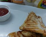 A picture of step 3 of Wrap..roti shimla mirch aloo ka salan 😋👍(Ramadan ki tiyari).