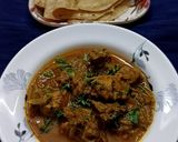 A picture of step 3 of Chicken korma.