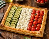 Foto del passaggio 4 della ricetta Torta salata tricolore