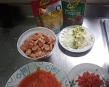 Foto del paso 2 de la receta: Espaguetis 🍝😋 con mega chorizo