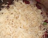 A picture of step 5 of Beetroot soya pulao.