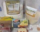 Foto langkah ke 1 dari resep Bola sagon #debm #keto.