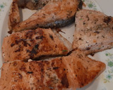Foto del paso 2 de la receta: Salmón rosado a la manteca negra 🐟