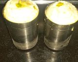 A picture of step 2 of Vegatable stuffed idli.
