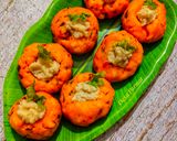 A picture of step 7 of Schezwan Upma Bites - Fusion Morning Breakfast.