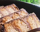 Mascarponés nutellás csíkos kekszes recept fázis 2 fotója