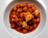 Foto del paso 8 de la receta: Garbanzos con bacalao a la sobrasada