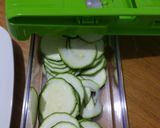 Foto del paso 1 de la receta Carpaccio de calabacín y champiñones