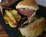 Foto del paso 30 de la receta: Hamburguesa de lomo de ternera de aguja