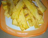 A picture of step 4 of Plantain chips.