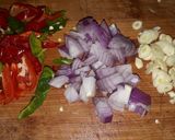 Foto del paso 1 de la receta: Arroz con chicharones