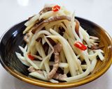 竹筍木耳炒肉絲的食譜步驟6照片
