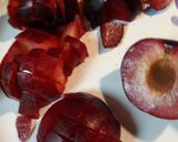 A picture of step 1 of Plum Chicken.