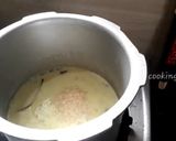 A picture of step 3 of Coconut milk with peas pulav.