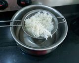 A picture of step 1 of Schezwan Fried Rice.