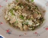 Foto del paso 4 de la receta: 🍚🥑Ensalada de arroz con atún, aguacate, cebolla y lechuga.🥬