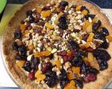Foto del paso 3 de la receta: Pastel relleno de frutas deshidratadas y frutos secos