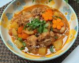 Hình bước làm 3 của món Đuôi heo nấu pate