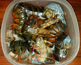 A picture of step 3 of Mike's Creamy Stacked Seafood Chowder.