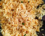 A picture of step 2 of Yellow rice.