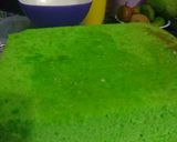 Foto langkah ke 7 dari resep Bolu Pandan Keju Putih Telur.