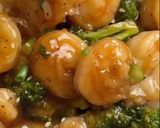 A picture of step 6 of Shrimp and Broccoli.