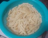 Foto del paso 1 de la receta: Penne (pasta) con cebolla sofrita y paté al horno