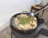 Foto del paso 11 de la receta: Paella de La Safor, (con albóndigas) hecha con leña...🔥