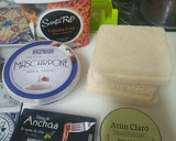 Foto del paso 1 de la receta: Bocaditos de mascarpone con atún y anchoas