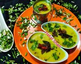 लहसुन की कढ़ी (lehsun ki kadhi recipe in Hindi) रेसिपी चरण 4 फोटो